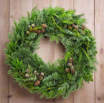 Mixed Greens Wreath