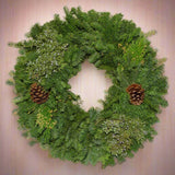 Mixed Greens Wreath